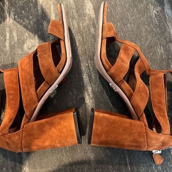 Prada Cage Sandal with Block Heel - Picture 5 of 7